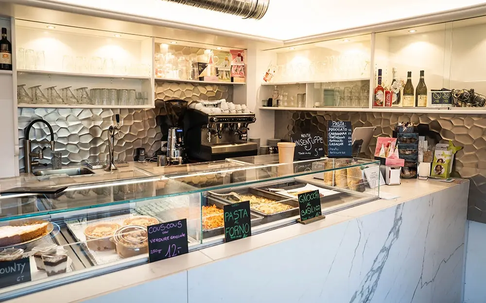 Vielfältiges Angebot an italienischen Speisen